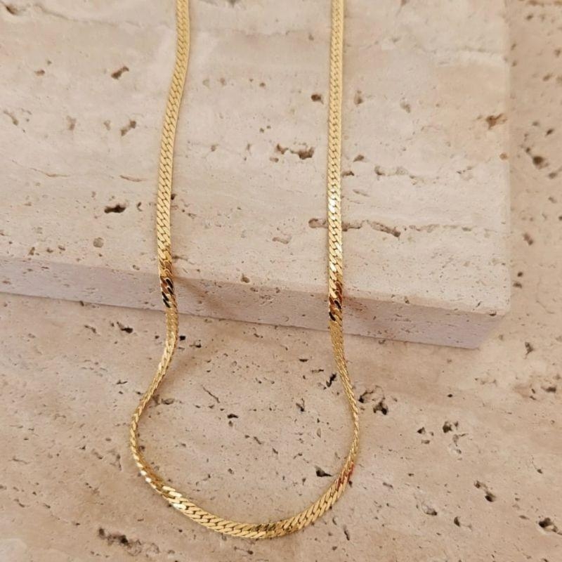 Choker Fita Trança Fina