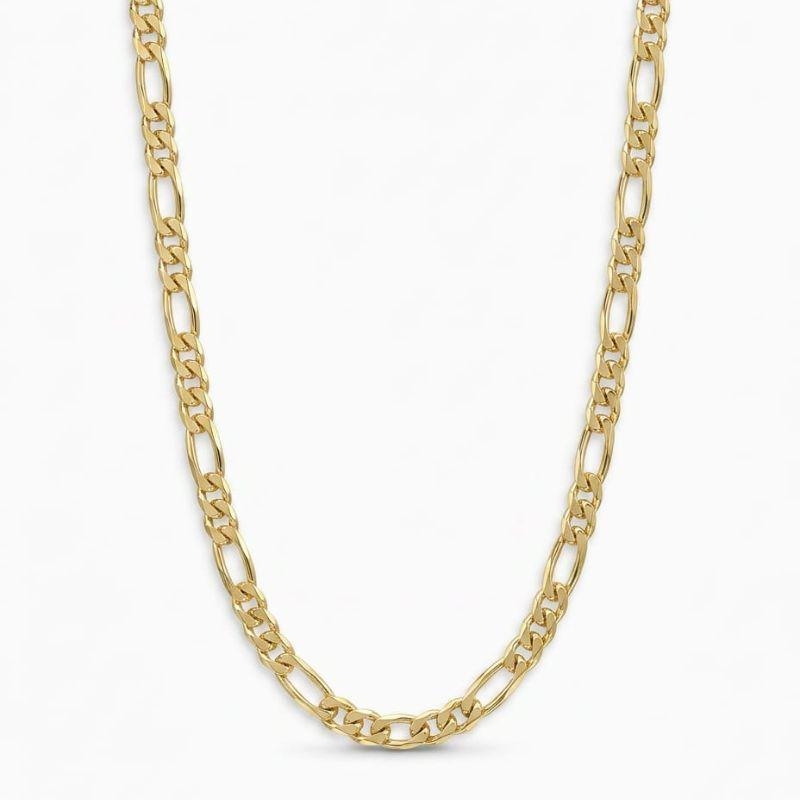 Corrente Grumet Lapidada 3x1 Masculina 60cm