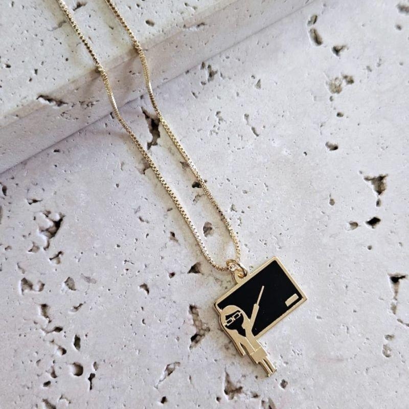 Gargantilha Professora 45cm