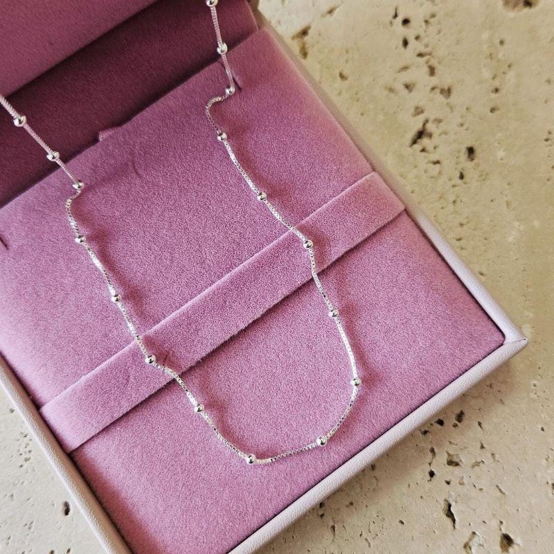 Gargantilha Veneziana com Bolinhas 50cm