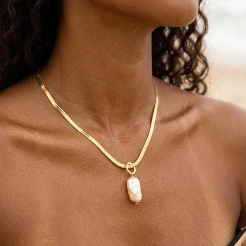 Pingente Pérola Orgânica