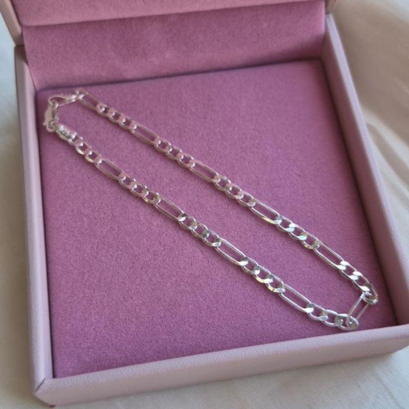 Pulseira 3x1 20cm Masculina Prata