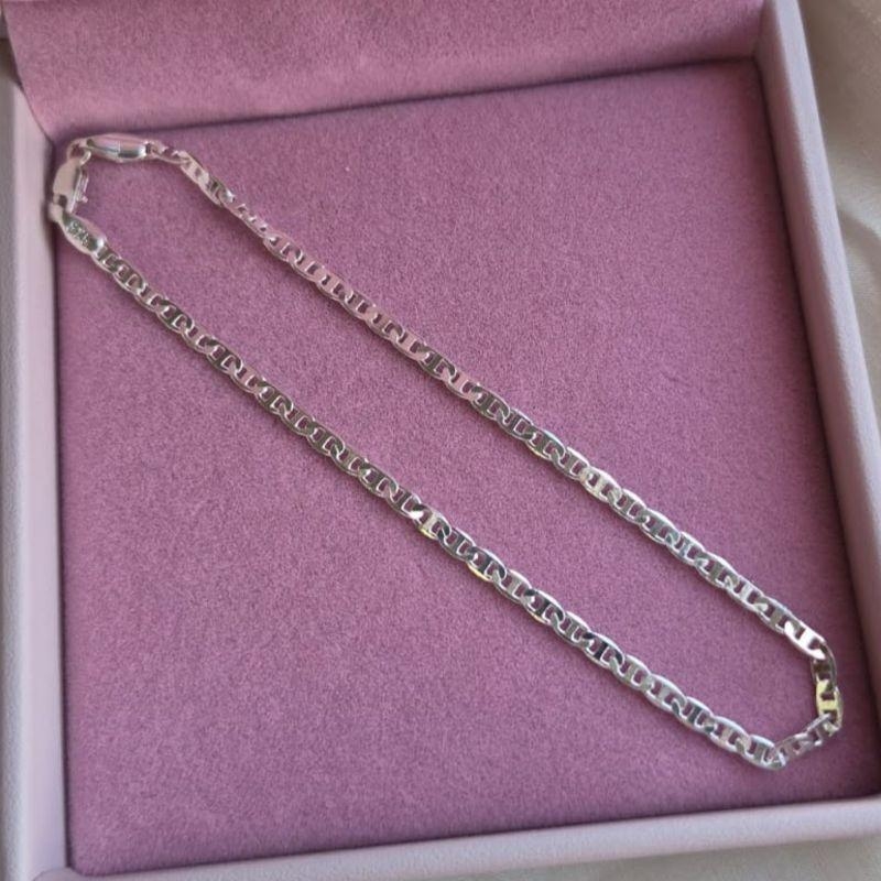 Pulseira Elo Gucci 3mm 21cm Masculina