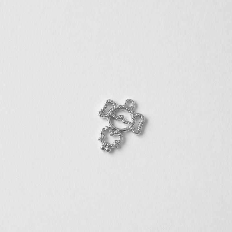 Pingente Menina p/ Montagem (1,1x1,0cm)