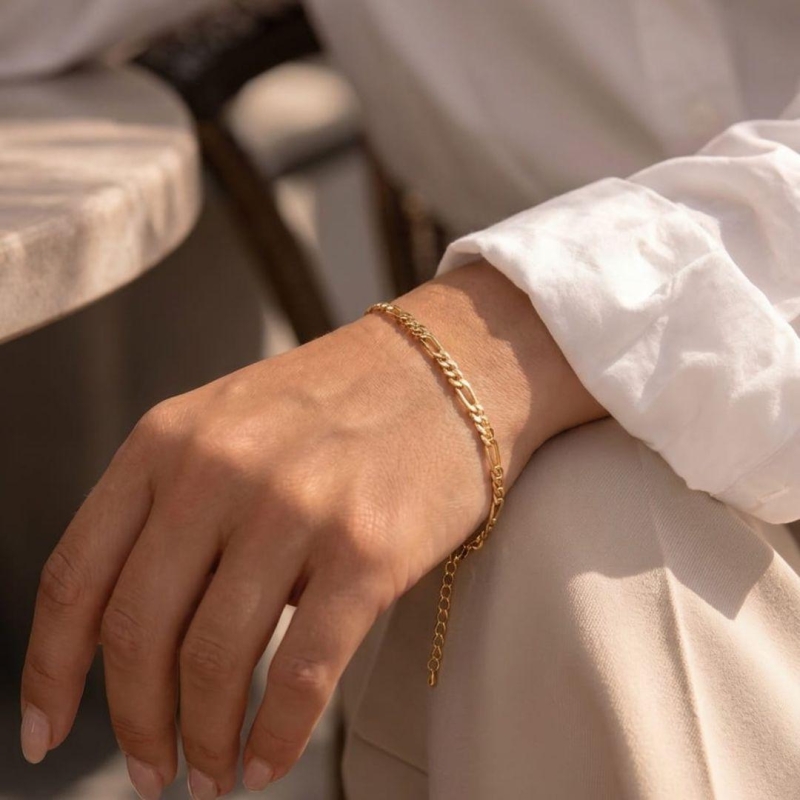 Pulseira Corrente 3x1 - 18cm