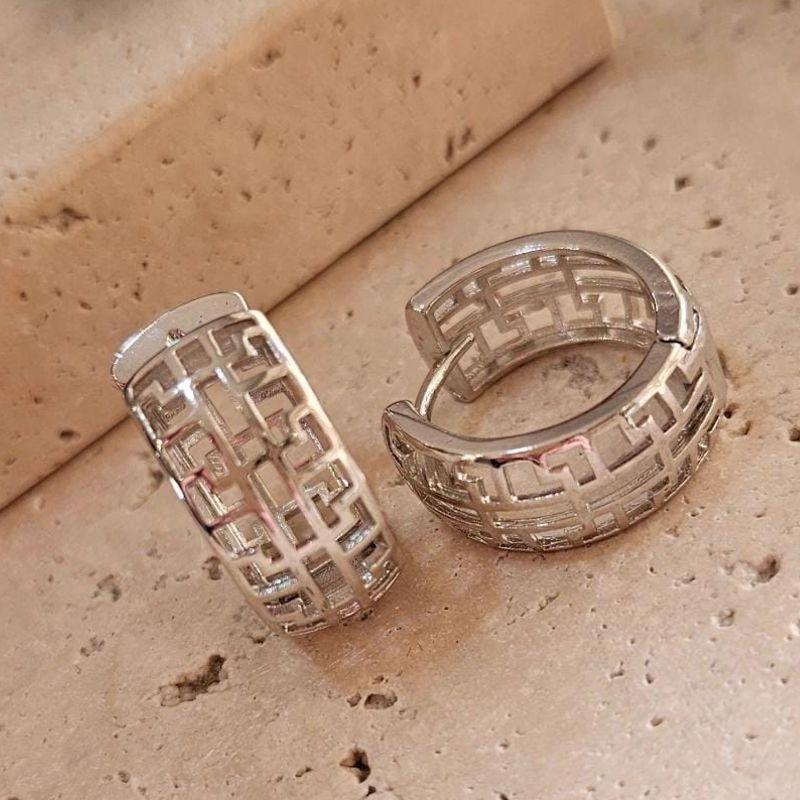 Brinco Argola Desenhada