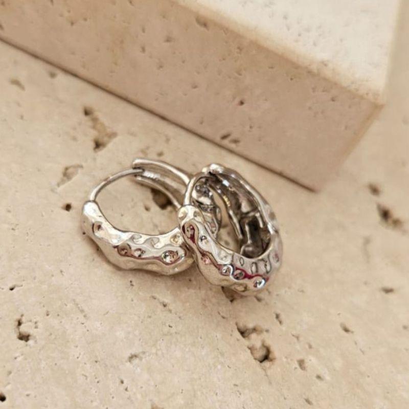 Brinco Argola Organica Clic