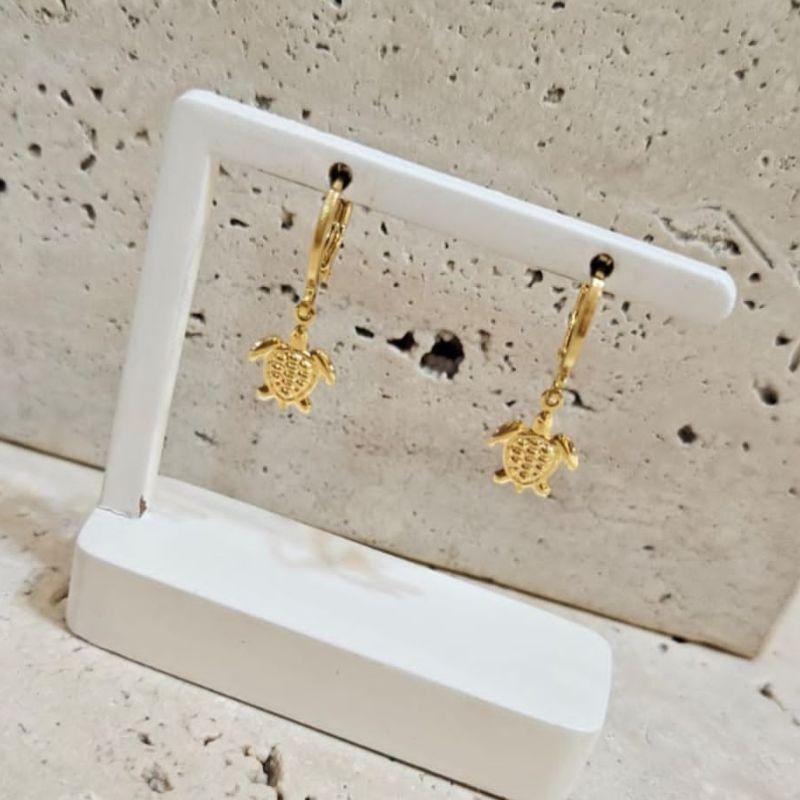 Brinco Argola Tartaruga