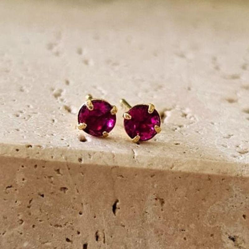 Brinco Chatão Rosa Medio