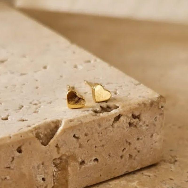 Brinco Coração Cheio Mini