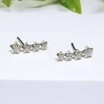 Brinco Ear Cuff Mini Estrelas