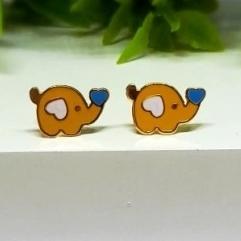 Brinco Elefante Amarelo