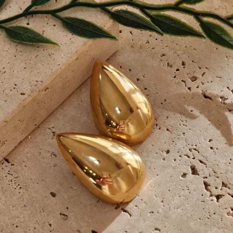 Brinco Gota Gordinha Grande