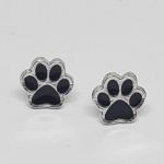 Brinco Pata de Cachorro com Resina  R