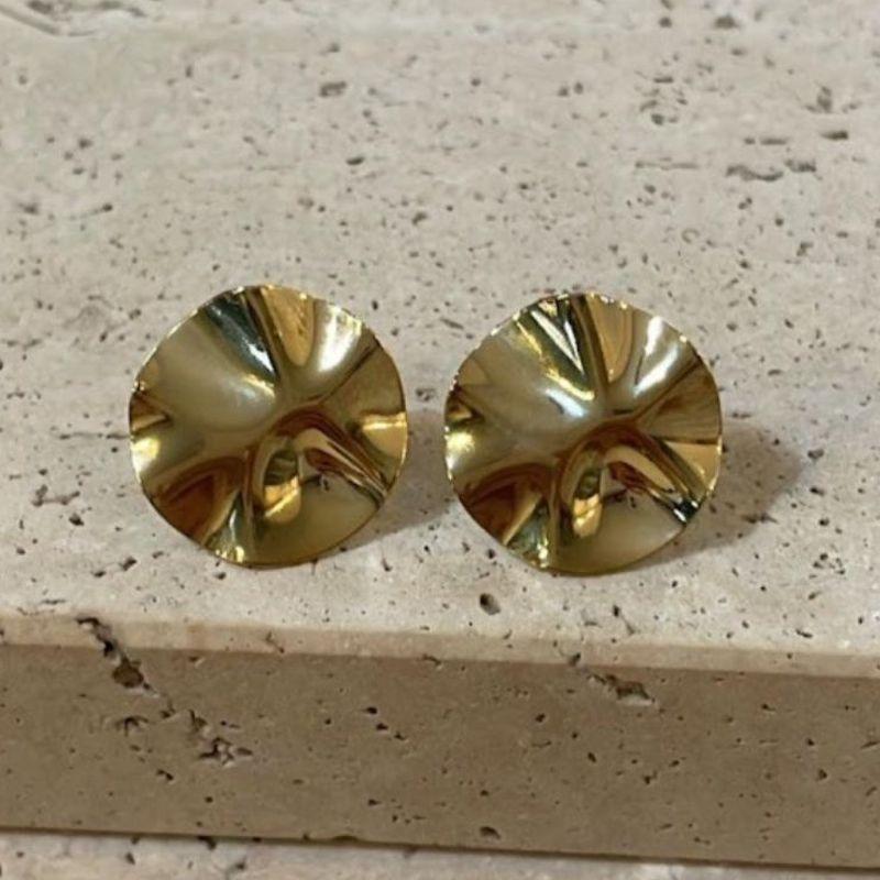 Brinco Redondo Martelado Mini