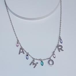 Choker Amor Navete Colorido R