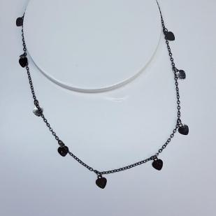 Choker Corações Chapinha G