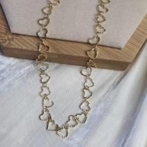 Choker Corações Frisados