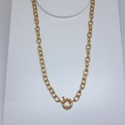 Choker Correntaria Fecho Boia 40cm 