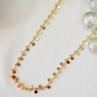 Choker Corrente com Bolinhas Amassadas