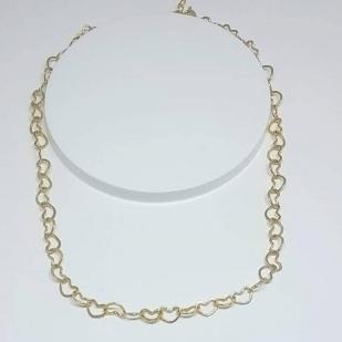Choker Corrente de Coração Médio