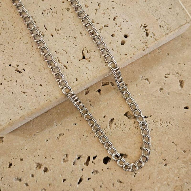 Choker Corrente Elo Duplo