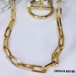 Choker Elo Alongado Gigante 