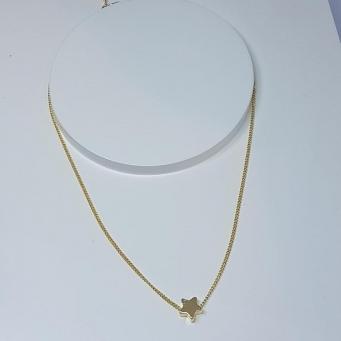 Choker Estrela Liso Peq