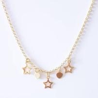Choker Estrelas com Coração