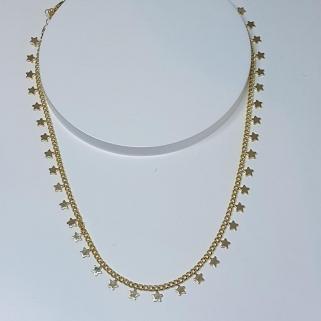 Choker Estrelas Soldadas 