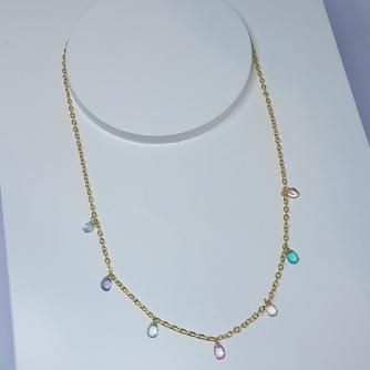 Choker Gotas Coloridas