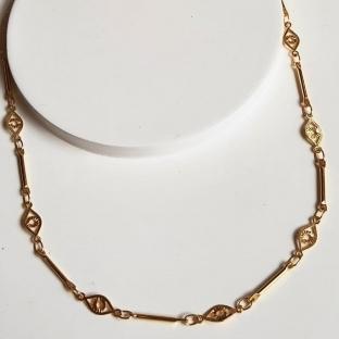 Choker Olho Grego Tubinhos