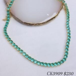 Choker Riveira Barriguinha Turquesa 