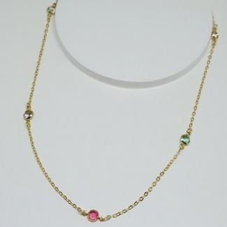 Choker Tiffany Colorida