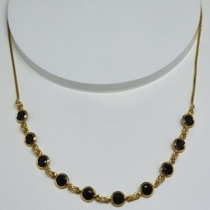 Choker Zirconias Negras