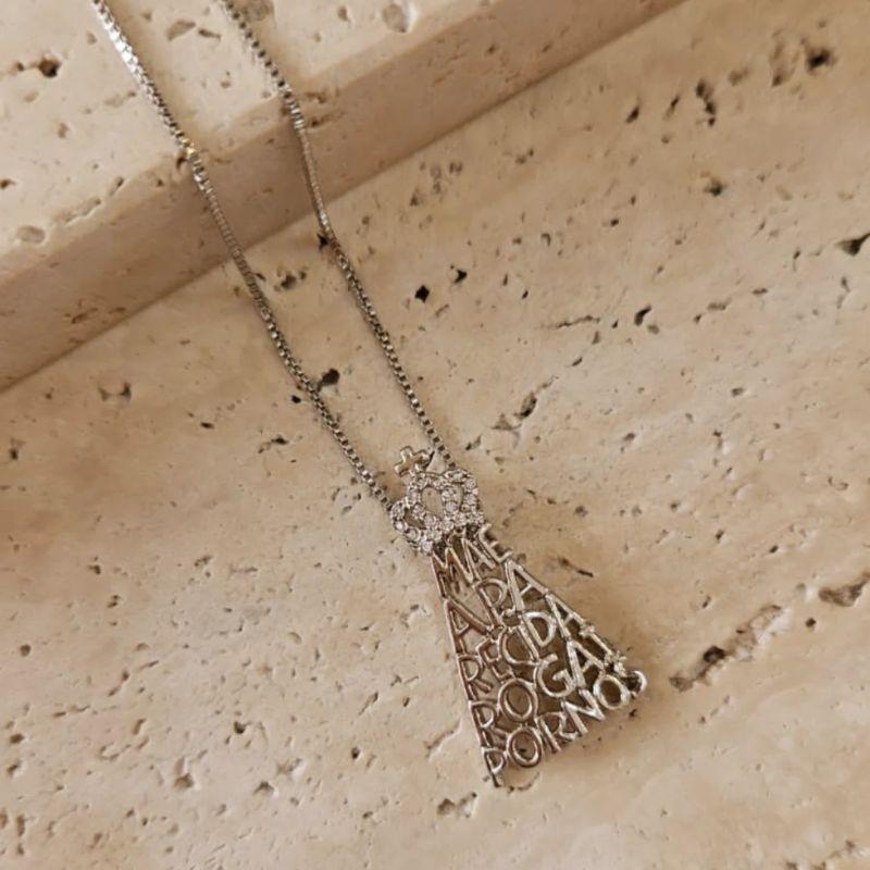 Gargantilha Aparecida Rogai por Nós 45cm