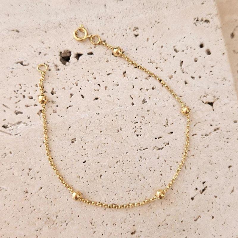 Pulseira Bolinhas 18cm