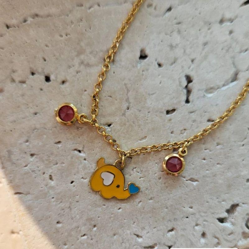 Pulseira Elefante Amarelinho