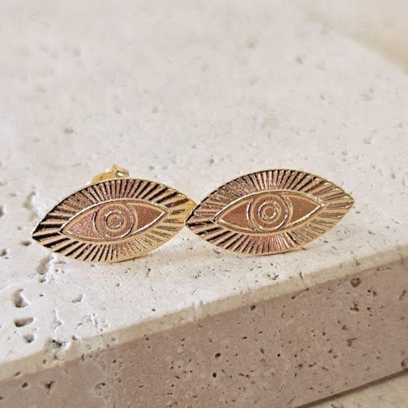 Brinco Olho Grego Grande