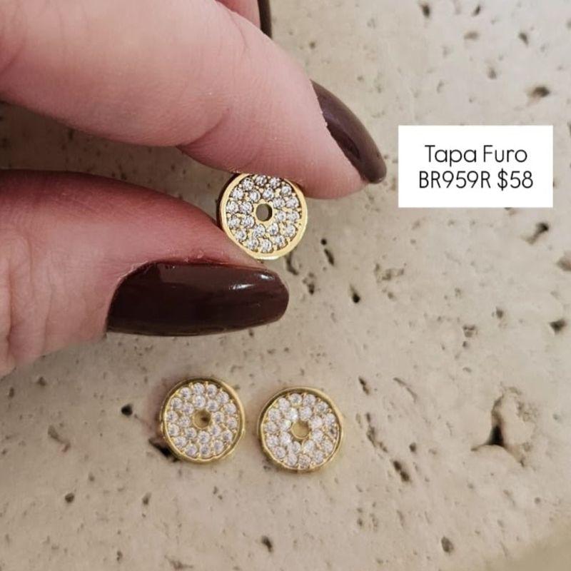 Brinco Tapa Furo Gde