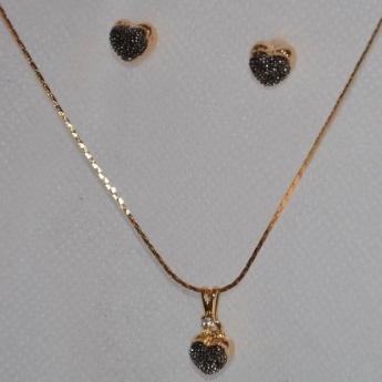 Conjunto Coração Pontilhado