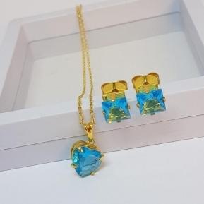 Conjunto Coração/Quadrado