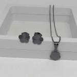 Conjunto Flor Chapa Riscada G