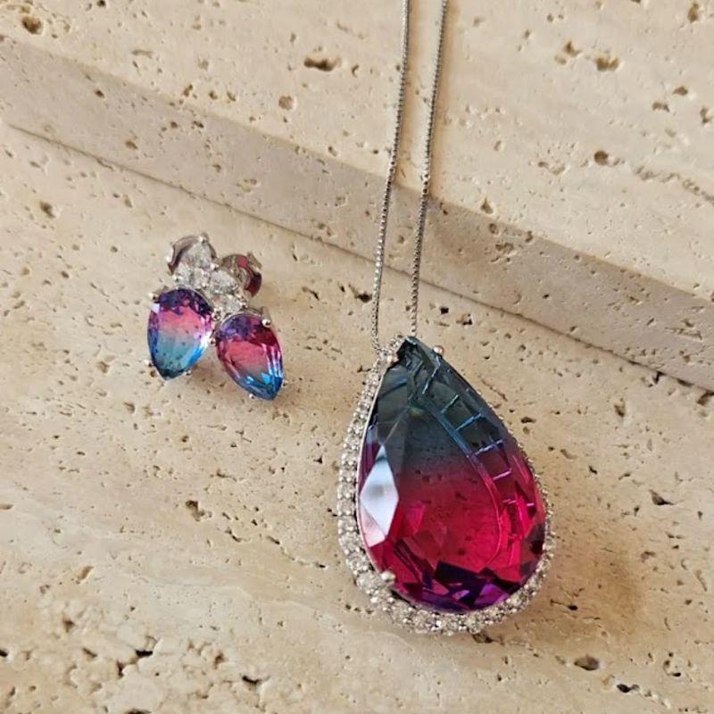 Conjunto Gota Bicolor 45cm