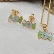 Conjunto Infantil Bala Colorida