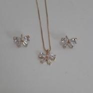 Conjunto Laço com Zirconia