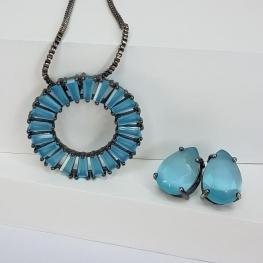 Conjunto Mandala Azul