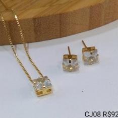 Conjunto Ponto de Luz Quadrado 45cm