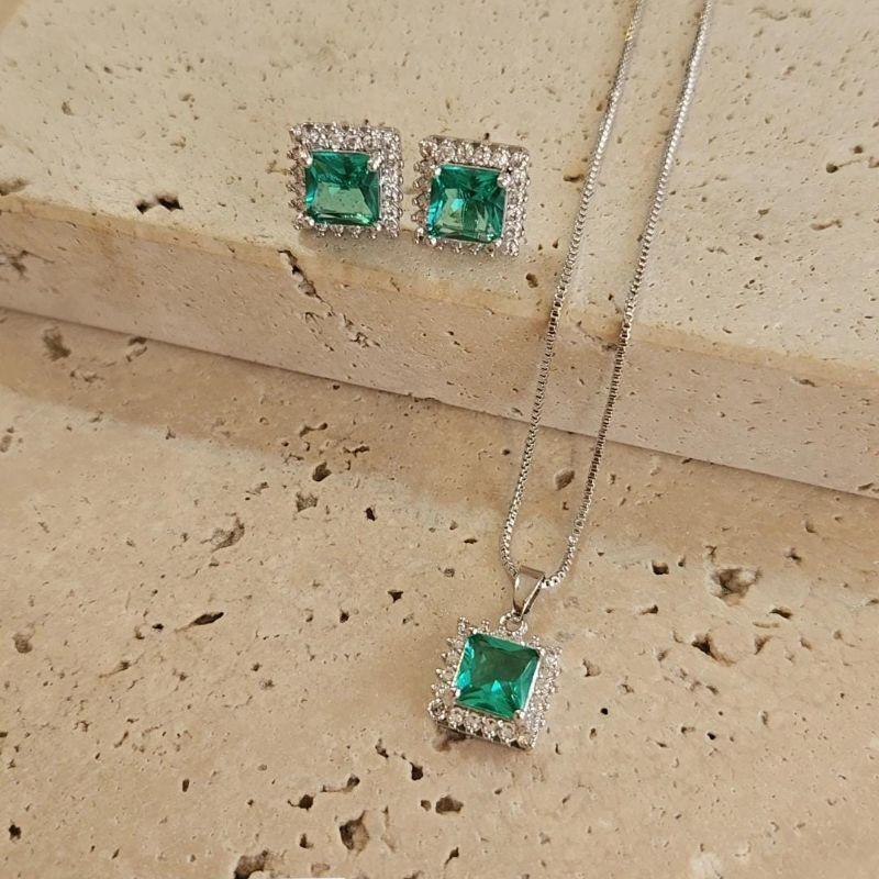 Conjunto Turmalina Quadrada 45cm