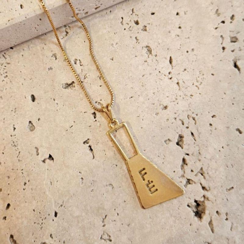 Gargantilha Fé Ziper 45cm